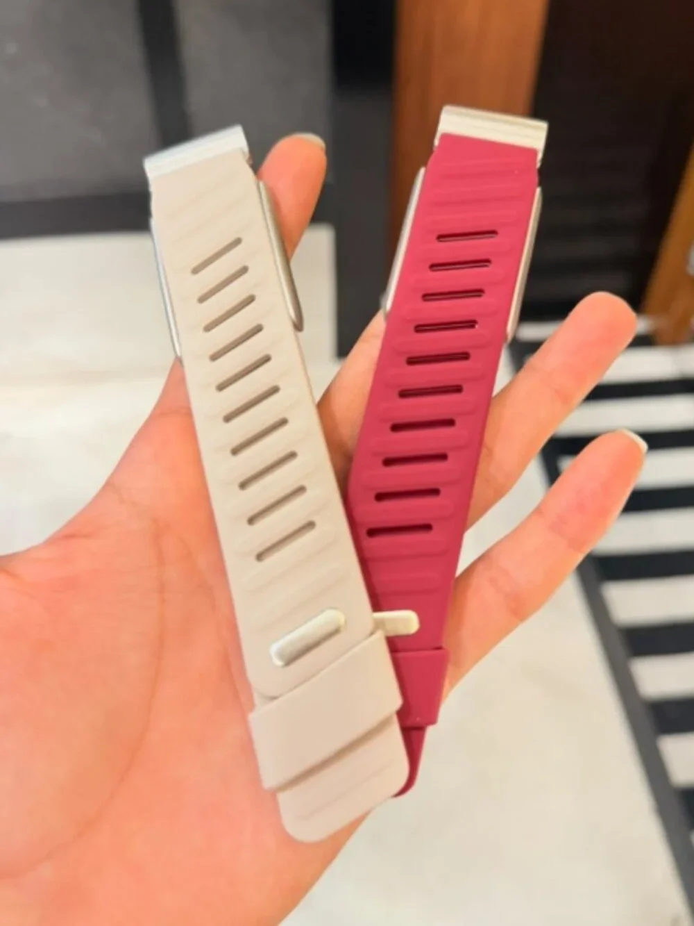 Silicone Replacement Band 2 Pack Compatible with WHOOP 5.0, One, Peak & Life,
